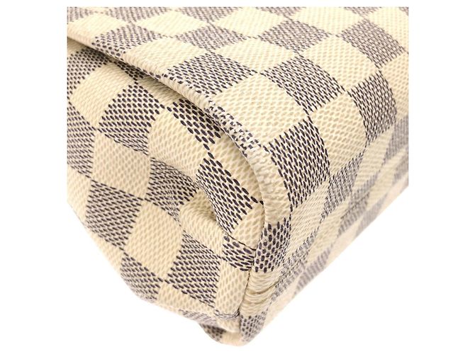 Borsa Louis Vuitton Damier Azur Croisette Blu - vista 2