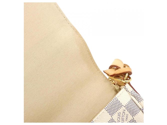 Borsa a tracolla Louis Vuitton Damier Azur Favorite PM Blu - vista 8