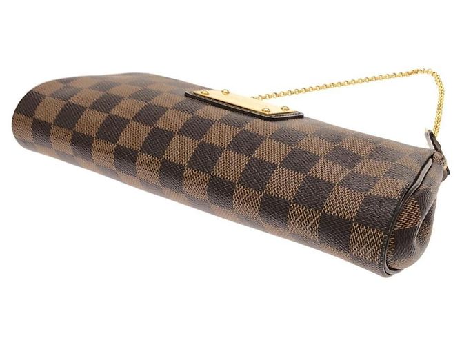 Borsa a Spalla Louis Vuitton Damier Eva Damier ebene - vista 3