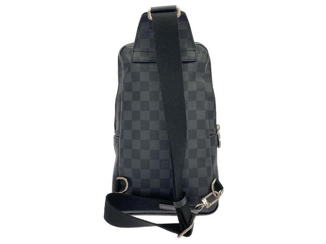 Borsa a tracolla Louis Vuitton Damier Graphite Avenue Damier ebene - vista 2