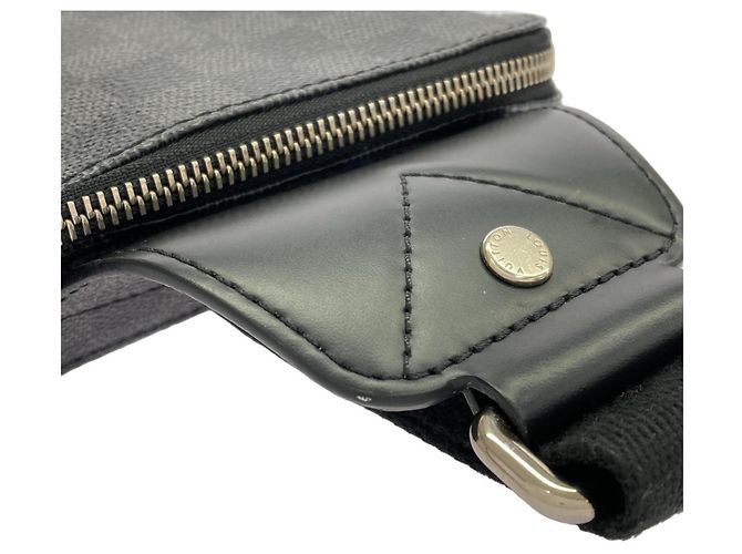 Borsa a tracolla Louis Vuitton Damier Graphite Avenue Damier ebene - vista 5