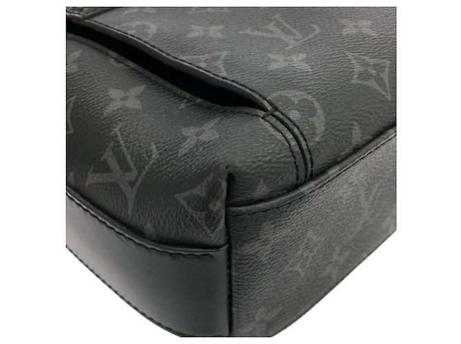 Borsa a tracolla Louis Vuitton Monogram Eclipse Odyssée Messenger PM M44223 Nero - vista 3