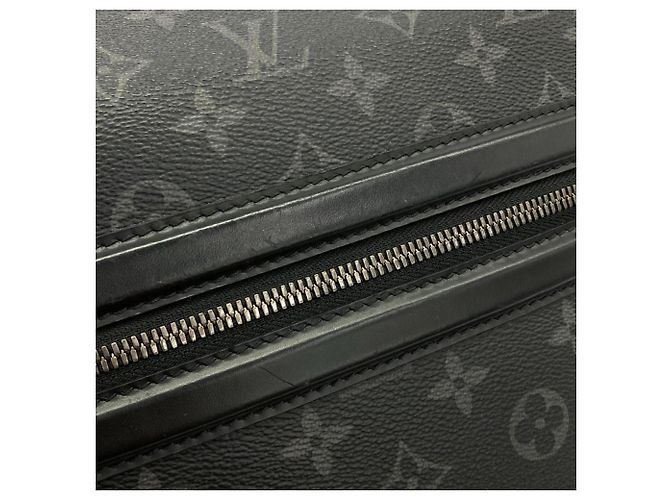 Borsa a tracolla Louis Vuitton Monogram Eclipse Odyssée Messenger PM M44223 Nero - vista 4