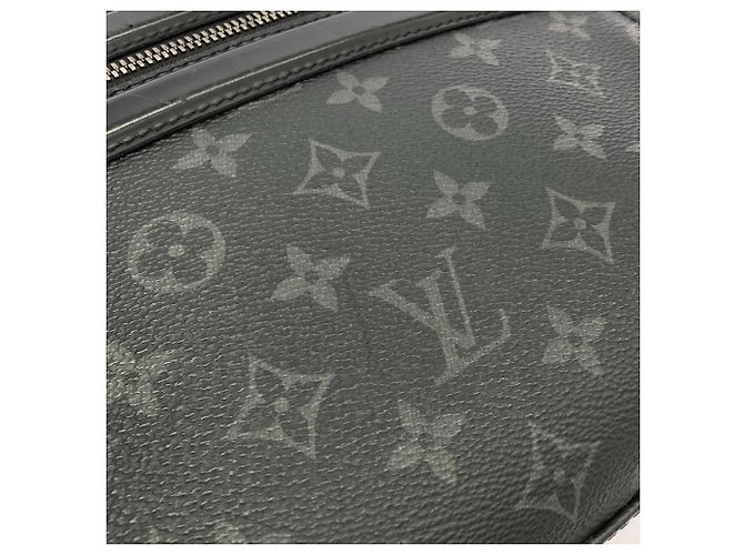 Borsa a tracolla Louis Vuitton Monogram Eclipse Odyssée Messenger PM M44223 Nero - vista 6