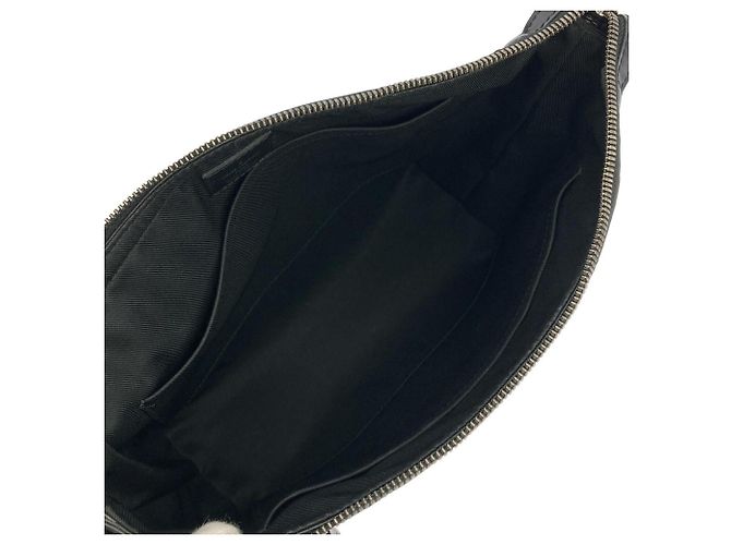 Borsa a tracolla Louis Vuitton Monogram Eclipse Odyssée Messenger PM M44223 Nero - vista 8