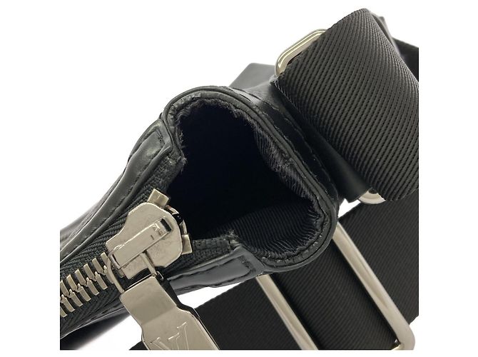 Borsa a tracolla Louis Vuitton Monogram Eclipse Odyssée Messenger MM M44224 Nero - vista 6