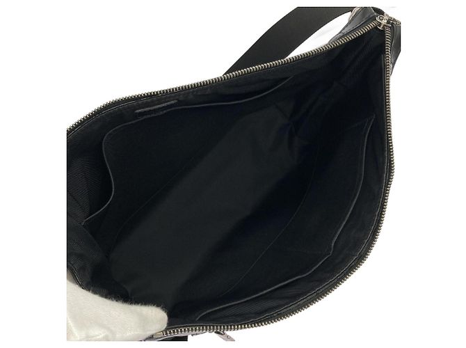 Borsa a tracolla Louis Vuitton Monogram Eclipse Odyssée Messenger MM M44224 Nero - vista 8