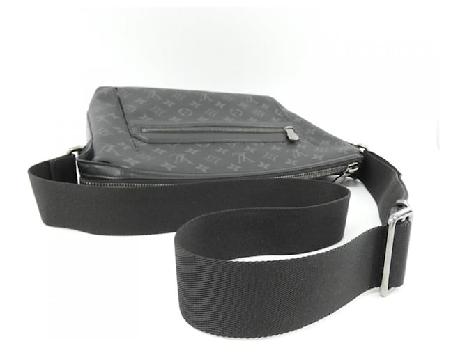 Louis Vuitton Monogram Eclipse Odyssée Messenger PM Nero - vista 7