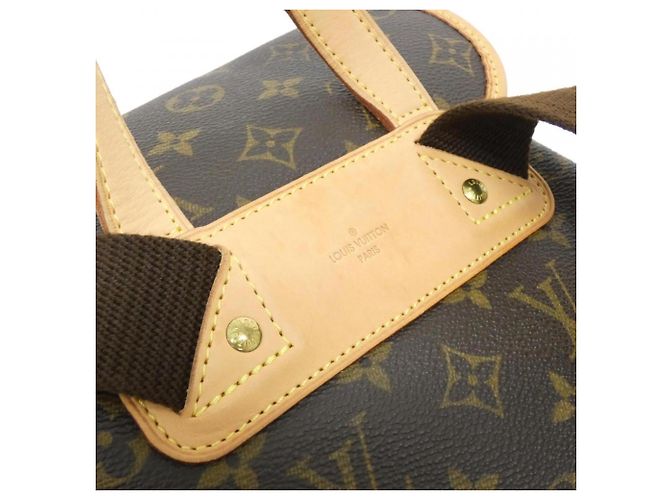 Louis Vuitton Monogram Sac à Bosphore Backpack Marrone - vista 7