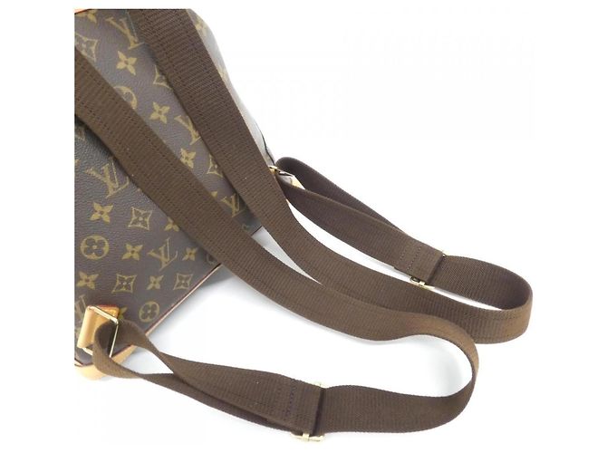Louis Vuitton Monogram Sac à Bosphore Backpack Marrone - vista 8