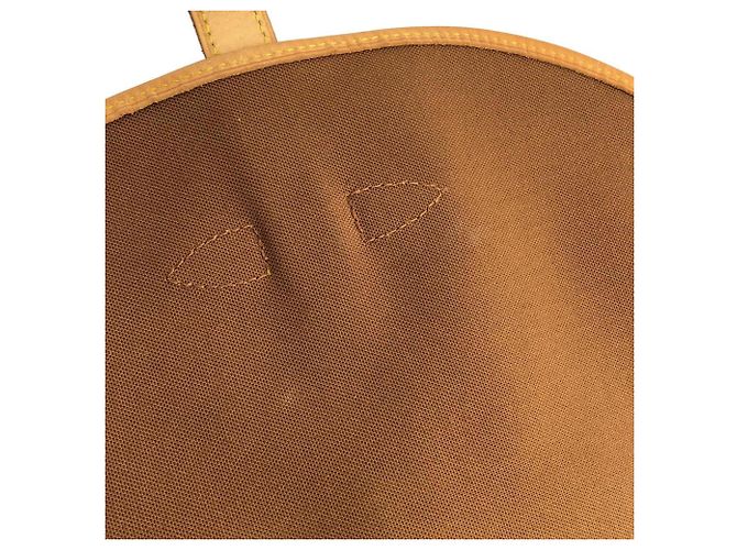 Borsa a Spalla Louis Vuitton Monogram Saumur Marrone - vista 10