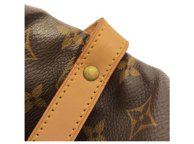 Borsa a Spalla Louis Vuitton Monogram Saumur Marrone - vista 7