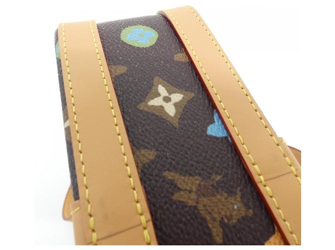 Borsa a tracolla Louis Vuitton Monogram Craggy Envelope Marrone Cioccolato - vista 3