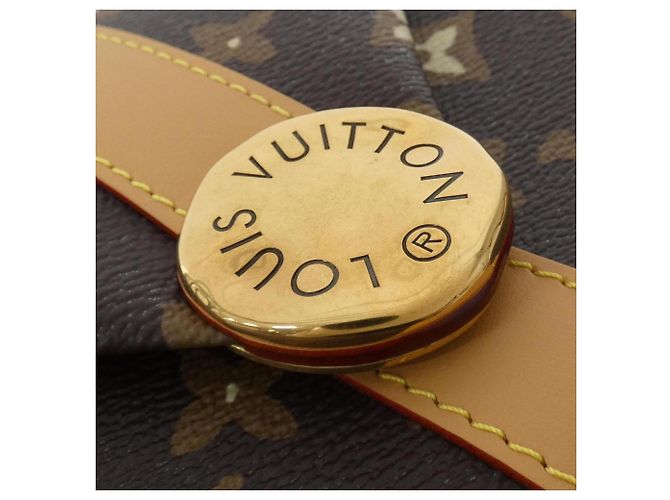 Borsa a tracolla Louis Vuitton Monogram Craggy Envelope Marrone Cioccolato - vista 5