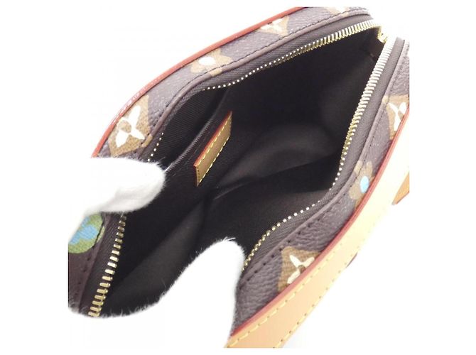 Borsa a tracolla Louis Vuitton Monogram Craggy Envelope Marrone Cioccolato - vista 7