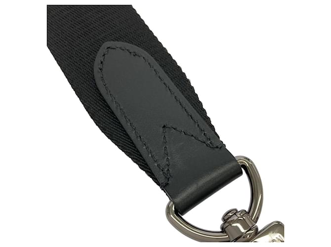 Louis Vuitton Monogram Eclipse Reverse Keepall Bandoulière 25cm Schwarz Grau - Ansicht 6