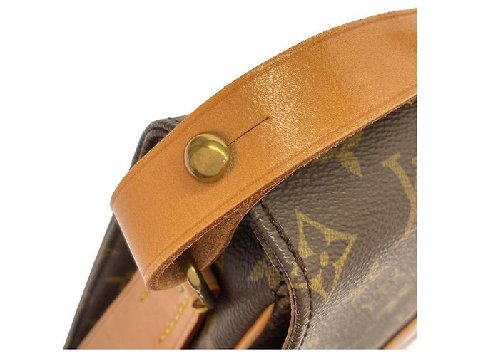 Borsa a Spalla Louis Vuitton Monogram Cartouchiere Marrone - vista 6