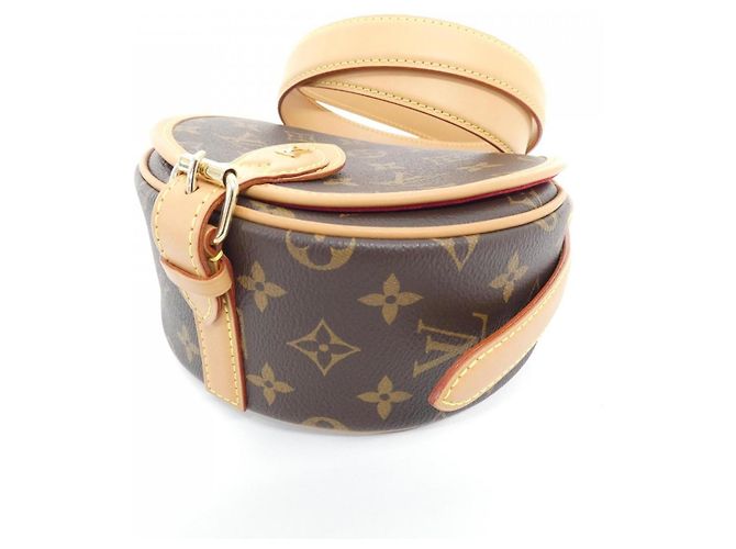 Borsa a Spalla Louis Vuitton Monogram Tambourin Marrone - vista 3