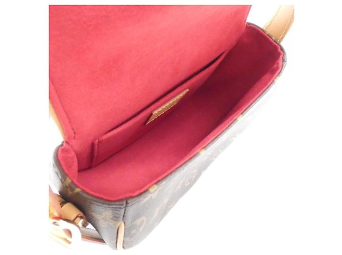 Borsa a Spalla Louis Vuitton Monogram Tambourin Marrone - vista 7