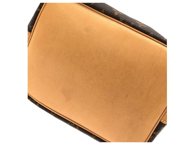 Noe Borsa a tracolla Louis Vuitton Monogram Petit Noé Marrone - vista 2
