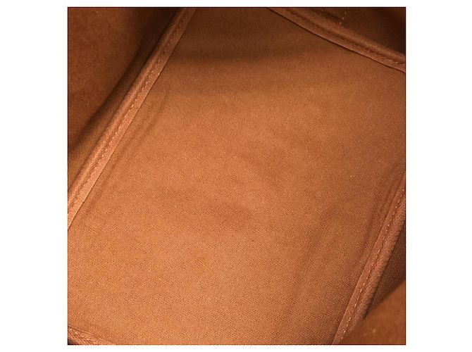 Noe Borsa a tracolla Louis Vuitton Monogram Petit Noé Marrone - vista 7