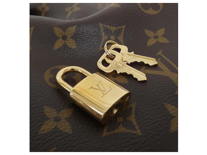 Borsa Louis Vuitton Monogram Boetie PM Marrone - vista 4