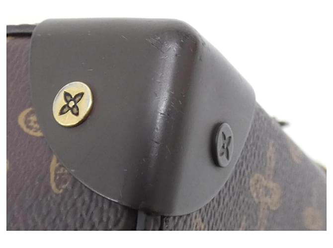 Borsa Louis Vuitton Monogram Vertical Box Trunk Marrone - vista 3