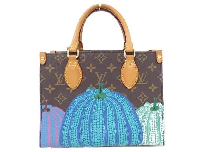 Borsa Louis Vuitton Monogram OnTheGo PM Marrone - vista 2
