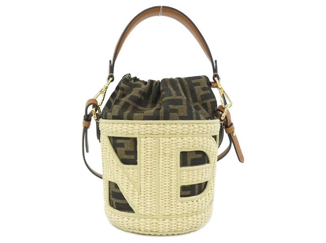 Piccola borsa a tracolla Fendi Step Out Marrone - vista 2