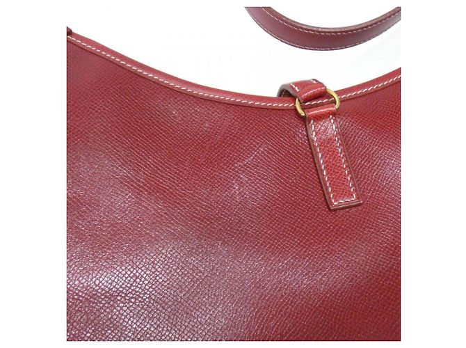 Hermès Borsa a Spalla Hermes TRIM 31cm Rosso - vista 6