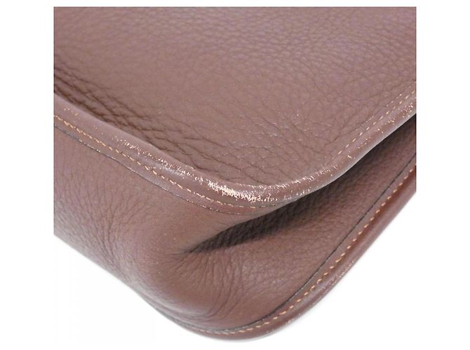 Hermès Borsa a Spalla Hermes Vespa PM Marrone - vista 3