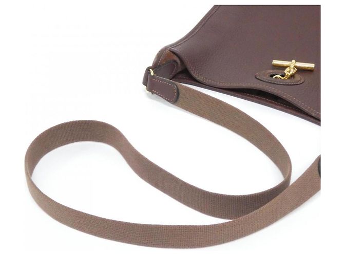 Hermès Borsa a Spalla Hermes Vespa PM Marrone - vista 6