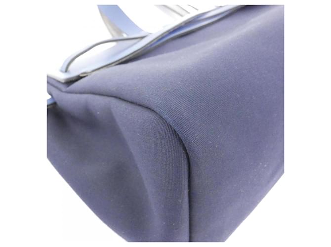 Hermès Borsa Cabas Hermes Herbag Blu - vista 3