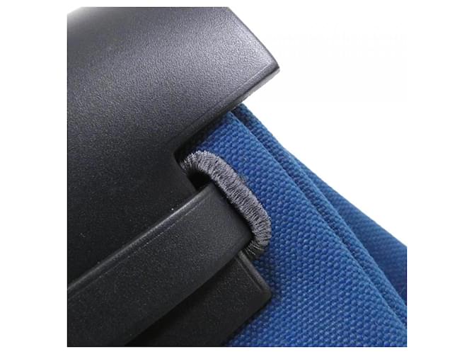 Hermès Hermes Herbag Zip-A-Do Backpack Azul Azul oscuro - vista 6