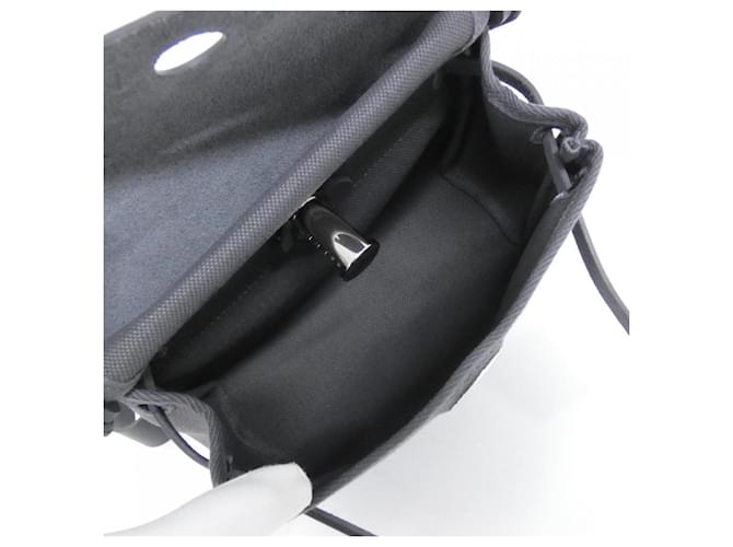 Hermès Borsa a tracolla Hermes Herbag Zip Grigio - vista 6