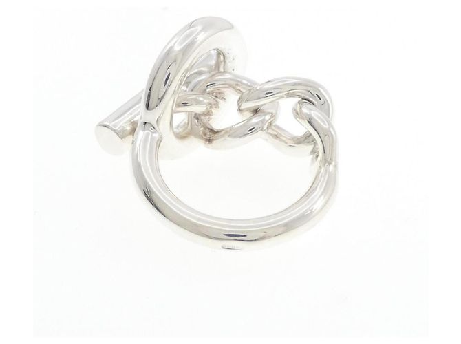 Ring Anello Croisette in Argento 925 Hermès - vista 3
