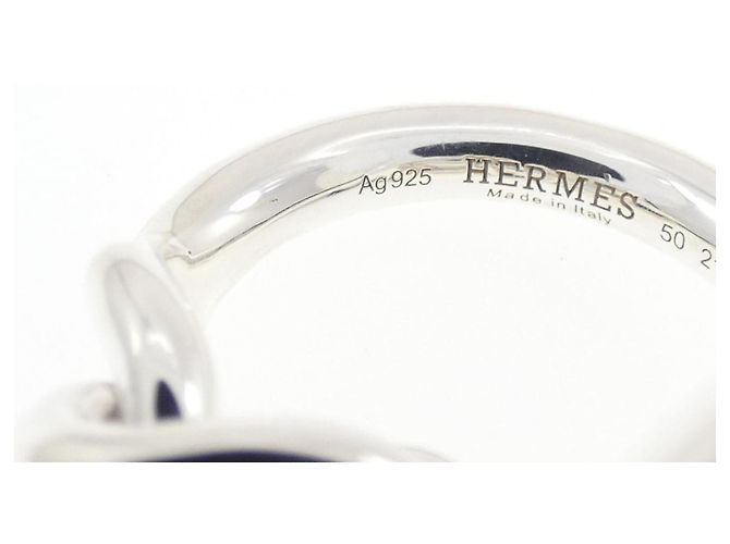 Ring Anello Croisette in Argento 925 Hermès - vista 4