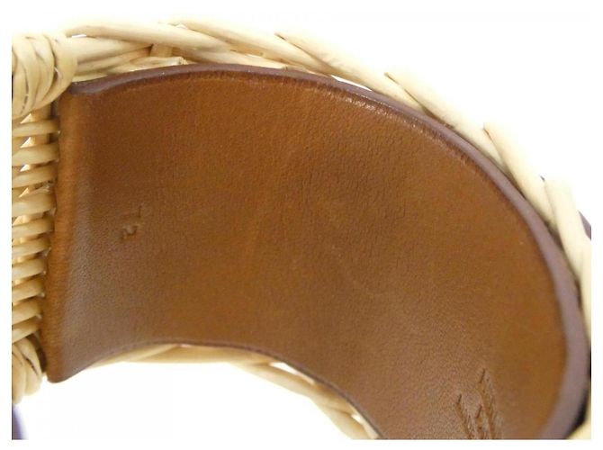 Hermes Hermès Collier de Chien Medor Picnic Bangle Rot Golden - Ansicht 5