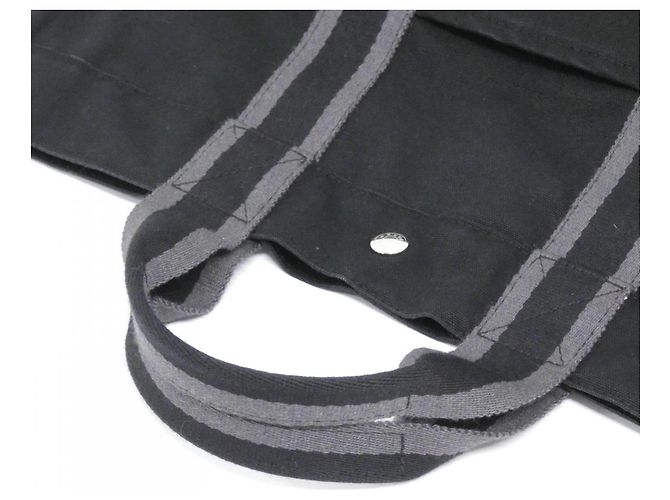 Hermès Borsa Hermes Sac Fourre-Tout MM Nero - vista 6