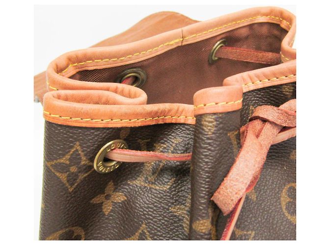Zaino da donna Louis Vuitton Monogram Montsouris MM M51136 Marrone - vista 11