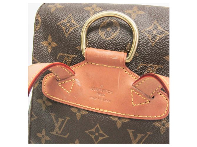 Zaino da donna Louis Vuitton Monogram Montsouris MM M51136 Marrone - vista 13