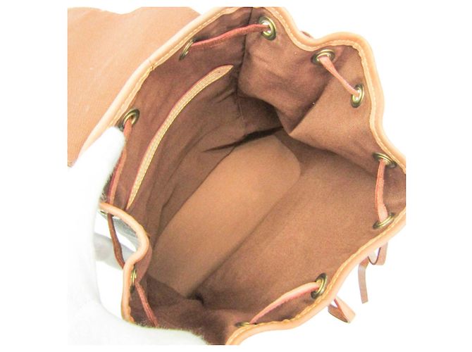 Zaino da donna Louis Vuitton Monogram Montsouris MM M51136 Marrone - vista 3