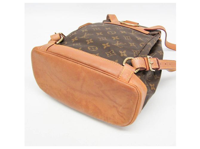 Zaino da donna Louis Vuitton Monogram Montsouris MM M51136 Marrone - vista 4