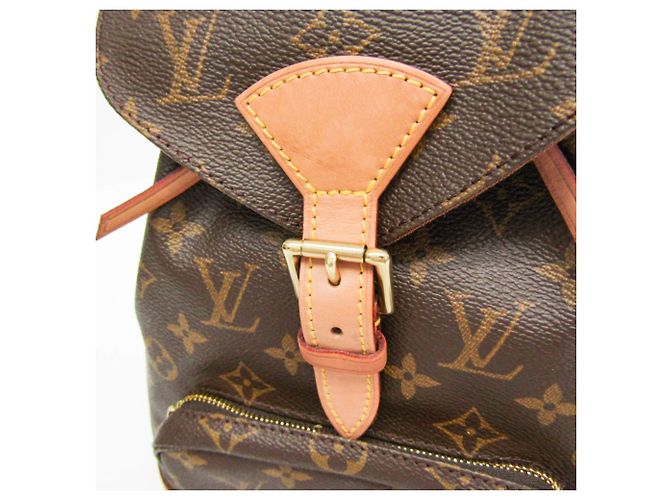 Zaino da donna Louis Vuitton Monogram Montsouris MM M51136 Marrone - vista 8