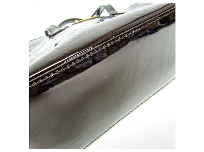 Borsa Louis Vuitton Monogram Vernis Wilshire PM Bordò - vista 6