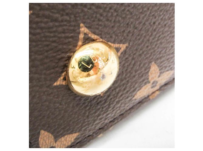 Monogram Flower Tote Louis Vuitton M43550 Braun Schwarz - Ansicht 8