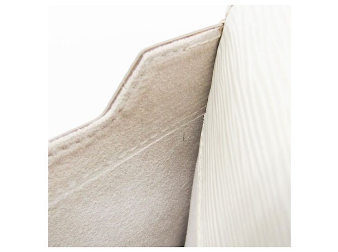 Borsa a tracolla Louis Vuitton Epi Pochette Sevigne Bianco sporco - vista 17