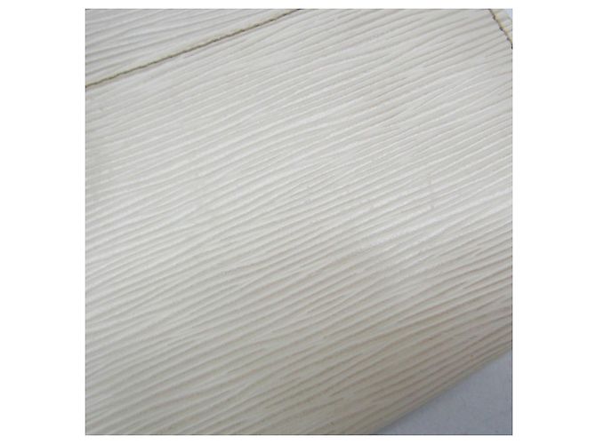 Borsa a tracolla Louis Vuitton Epi Pochette Sevigne Bianco sporco - vista 9