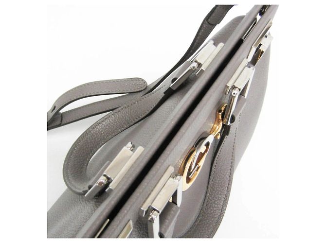 Borsa in pelle da donna Gucci Zumi 569712 Marrone - vista 10
