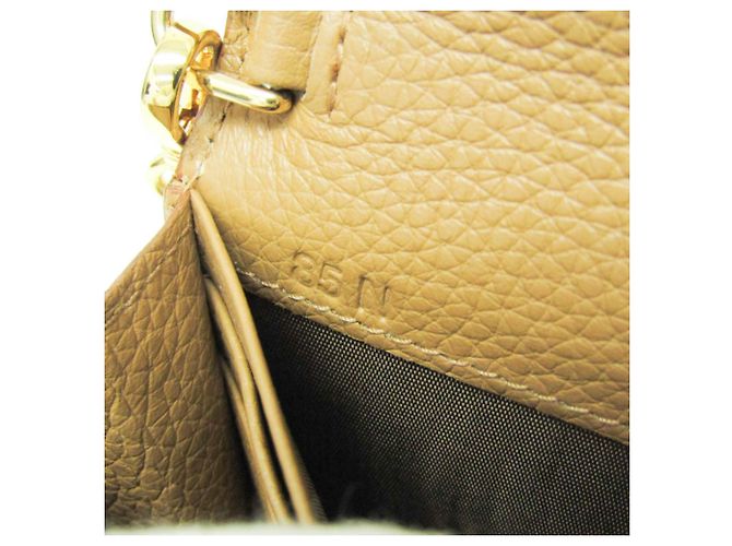 Portafoglio con catena/a tracolla in pelle da donna Prada Marrone chiaro - vista 13